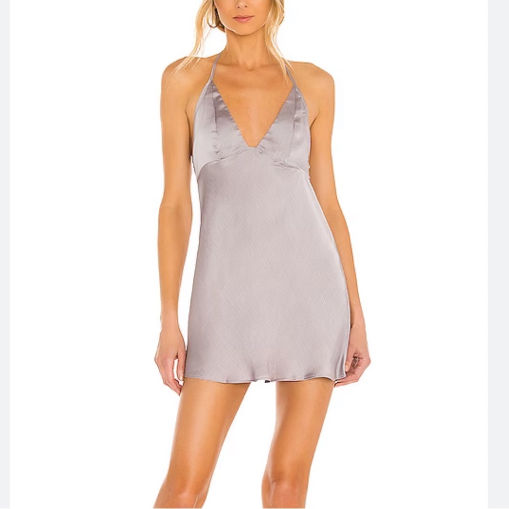 Free People Hang On Halter Slip / Sterling